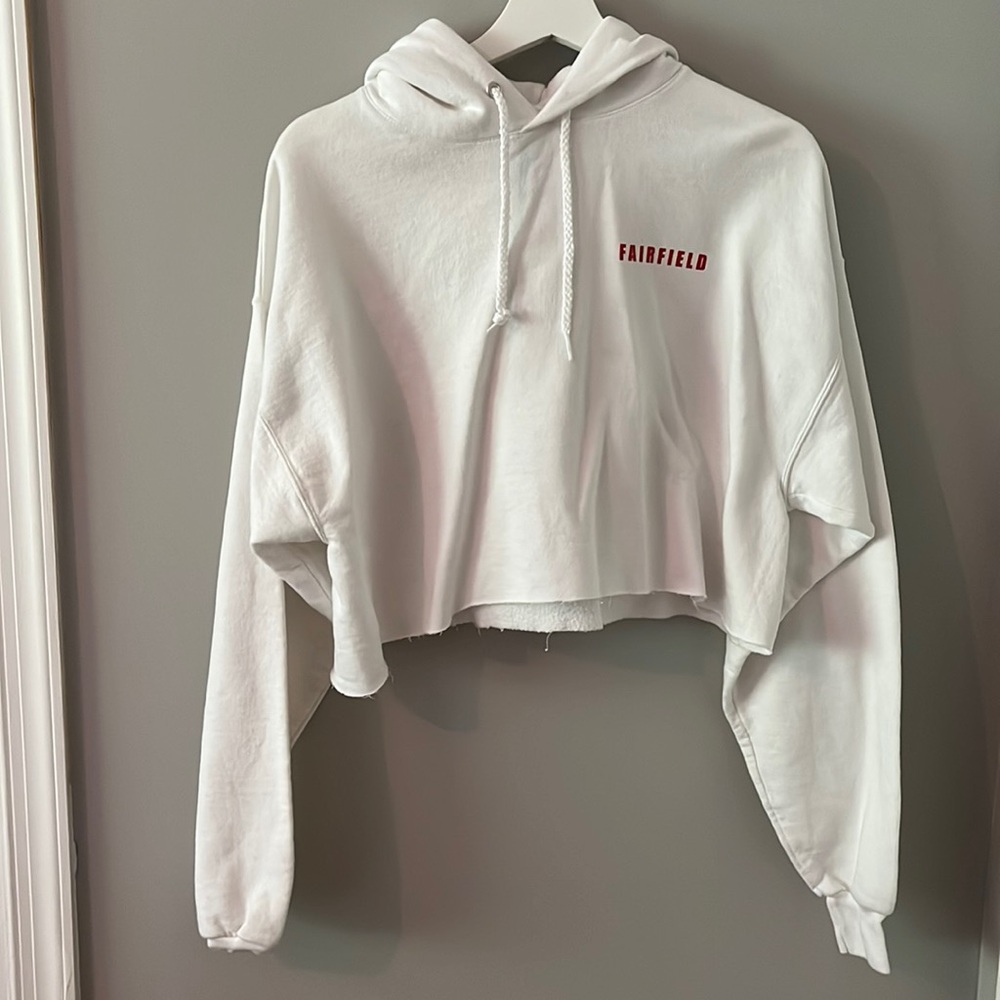 Fairfield U Cropped Personalized sweatshirt